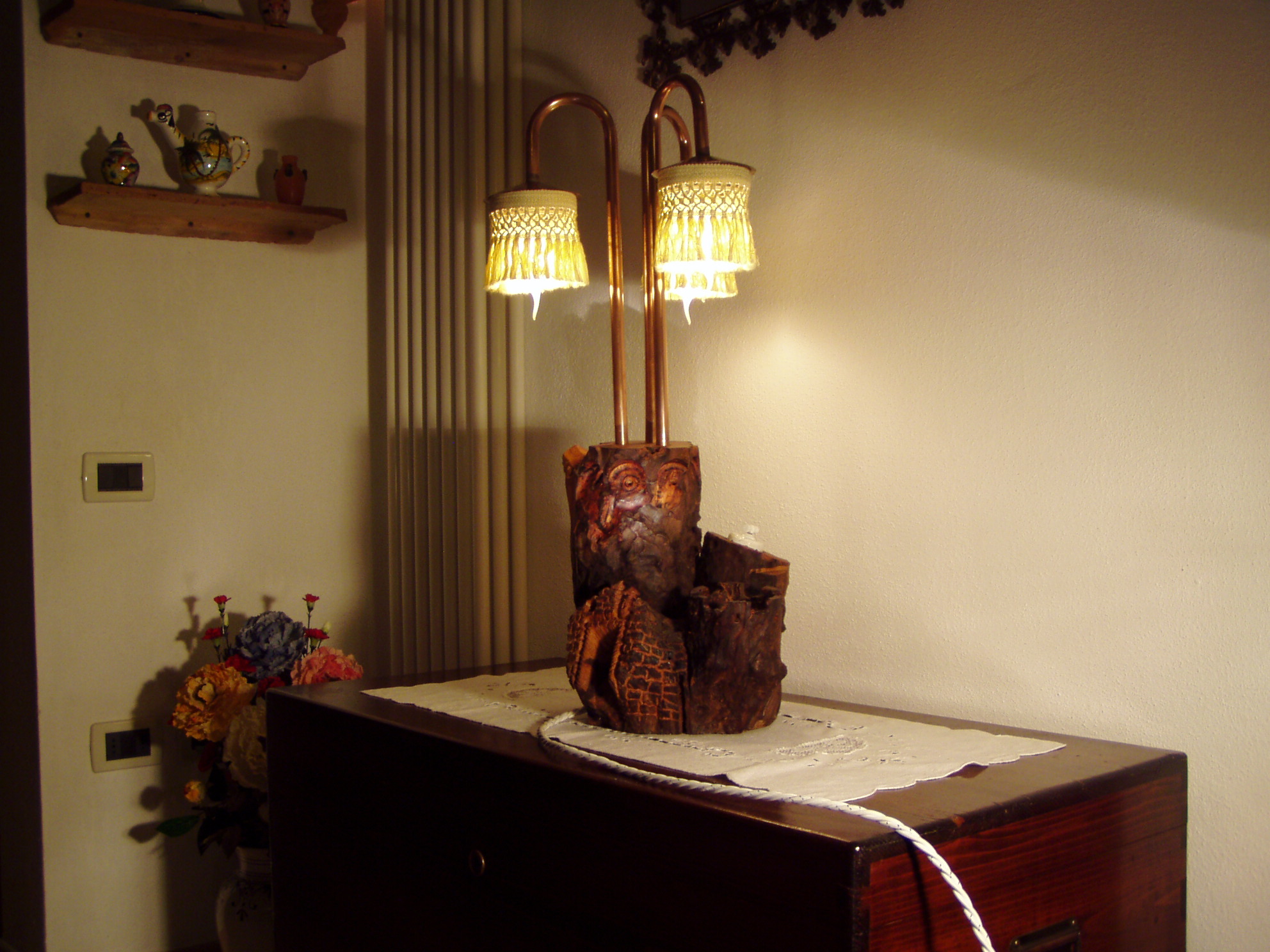 Lampada tubi di rame ~ canlic for . Lampade decorazione Tubi